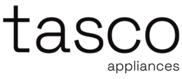 The logo for tasco appliances.